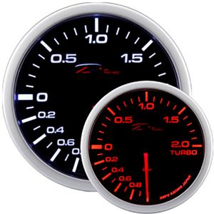 Depo Racing Anzeige WA Series Schwarz 52mm Ladedruck