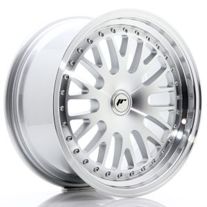 JR-Wheels JR10 Felgen 17 Zoll 8J ET35 Custom PCD Silver Machined Face