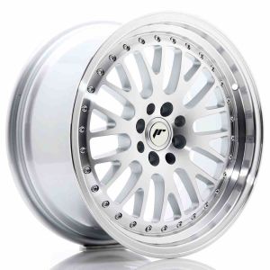 JR-Wheels JR10 Felgen 17 Zoll 8J ET35 4x100,4x108 Silver Machined Face
