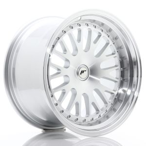 JR-Wheels JR10 Felgen 18 Zoll 10.5J ET12-25 Custom PCD Silver Machined Face