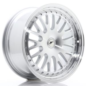 JR-Wheels JR10 Felgen 18 Zoll 8.5J ET20-45 Custom PCD Silver Machined Face