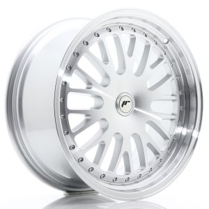 JR-Wheels JR10 Felgen 19 Zoll 8.5J ET20-35 Custom PCD Silver Machined Face