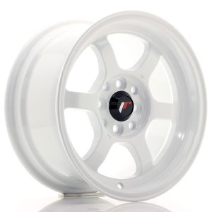 JR-Wheels JR12 Felgen 15 Zoll 7.5J ET26 4x100,4x114.3 White