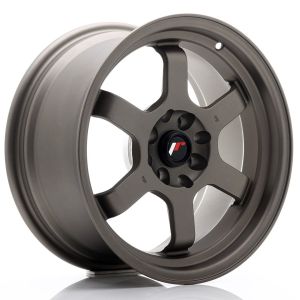 JR-Wheels JR12 Felgen 16 Zoll 8J ET15 4x100,4x114.3 Flat Bronze
