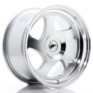 JR-Wheels JR15 Felgen 16 Zoll 8J ET25 Custom PCD Silver Machined Face