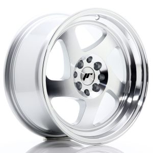 JR-Wheels JR15 Felgen 16 Zoll 8J ET25 4x100,4x108 Silver Machined Face