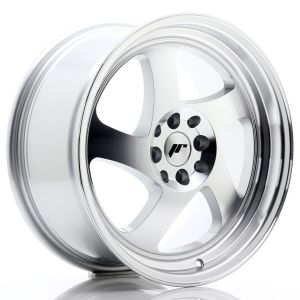 JR-Wheels JR15 Felgen 17 Zoll 8J ET35 4x100,4x114.3 Silver Machined Face