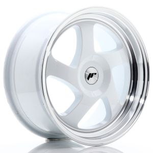 JR-Wheels JR15 Felgen 17 Zoll 8J ET35 Custom PCD White Machined