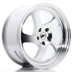 JR-Wheels JR15 Felgen 18 Zoll 8.5J ET40 5x112 Silver Machined Face