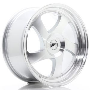 JR-Wheels JR15 Felgen 18 Zoll 8.5J ET20-40 Custom PCD Silver Machined Face