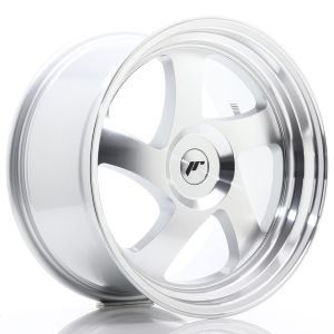 JR-Wheels JR15 Felgen 18 Zoll 9.5J ET20-40 Custom PCD Silver Machined Face