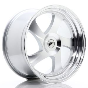 JR-Wheels JR15 Felgen 19 Zoll 10J ET35 Custom PCD Silver Machined Face
