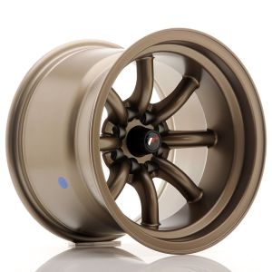 JR-Wheels JR19 Felgen 15 Zoll 10.5J ET-32 4x100,4x114.3 Flat Bronze
