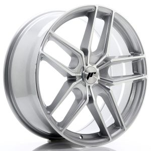 JR-Wheels JR25 Felgen 20 Zoll 8.5J ET20-40 Custom PCD Silver Machined Face
