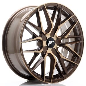 JR-Wheels JR28 Felgen 18 Zoll 7.5J ET20-40 Custom PCD Platinum Bronze