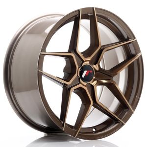 JR-Wheels JR34 Felgen 18 Zoll 9J ET20-42 Custom PCD Platinum Bronze