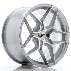 JR-Wheels JR34 Felgen 18 Zoll 9J ET20-42 Custom PCD Silver Machined Face