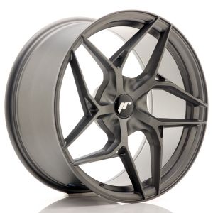 JR-Wheels JR35 Felgen 19 Zoll 9.5J ET20-45 Custom PCD Flat Gun Metal