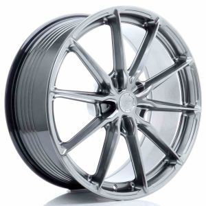 JR-Wheels JR37 Felgen 21 Zoll 9.5J ET10-58 Custom PCD Flow Form Hyper Black