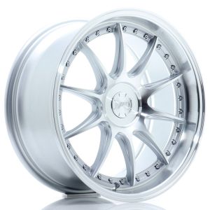 JR-Wheels JR41 Felgen 18 Zoll 8.5J ET15-35 Custom PCD Silver Machined Face