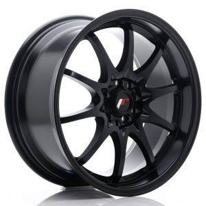 JR-Wheels JR5 Felgen 17 Zoll 8.5J ET35 5x100,5x114.3 Flat Black