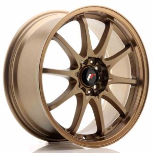 JR-Wheels JR5 Felgen 18 Zoll 8J ET35 5x100 Dark Anodized Bronze