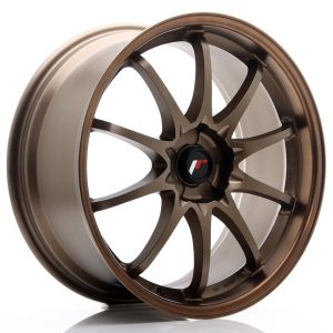 JR-Wheels JR5 Felgen 19 Zoll 8.5J ET43 Custom PCD Dark Anodized Bronze
