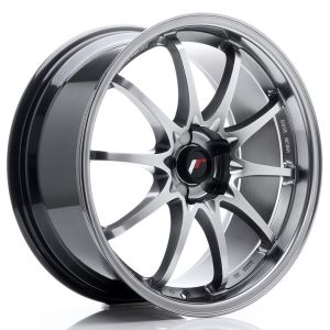 JR-Wheels JR5 Felgen 19 Zoll 8.5J ET43 Custom PCD Hyper Black