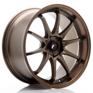 JR-Wheels JR5 Felgen 19 Zoll 9.5J ET12-36 Custom PCD Dark Anodized Bronze