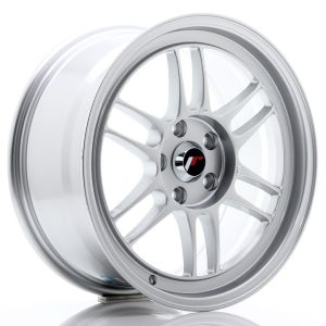 JR-Wheels JR7 Felgen 17 Zoll 8J ET35 5x114.3 Silver