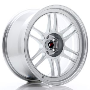 JR-Wheels JR7 Felgen 18 Zoll 9.5J ET15 5x114.3 Silver