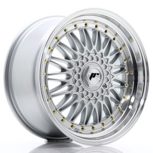 JR-Wheels JR9 Felgen 18 Zoll 9J ET25 4x114.3 Silver Machined Lip