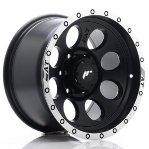 JR-Wheels JRX4 Felgen 16 Zoll 9J ET0 6x139.7 Flat Black Machined Lip
