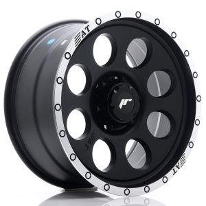 JR-Wheels JRX4 Felgen 18 Zoll 9J ET20 6x139.7 Flat Black Machined Lip