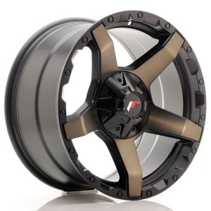 JR-Wheels JRX5 Felgen 18 Zoll 9J ET20 6x139.7 Black Titanium