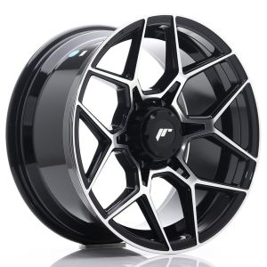 JR-Wheels JRX9 Felgen 18 Zoll 9J ET18 6x139.7 Gloss Black Machined Face