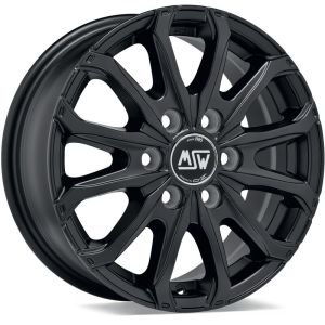 MSW MSW 48 Van Felgen 18 Zoll 7.5J ET48 5x160 Flaches Schwarz