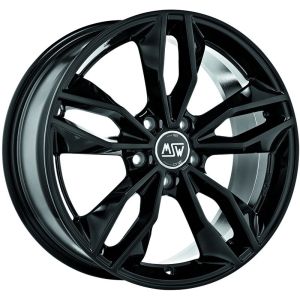 MSW MSW 71 Felgen 19 Zoll 8.5J ET38 5x112 Glanz Schwarz