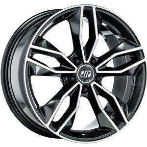 MSW MSW 71 Felgen 19 Zoll 8.5J ET44 5x112 Glanz Dunkelgrau Machined
