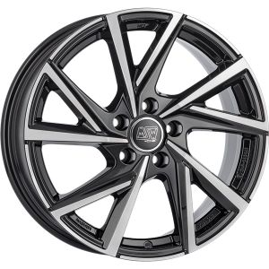 MSW MSW 80/5 Felgen 17 Zoll 7.5J ET41 5x112 Gloss Black/Polished