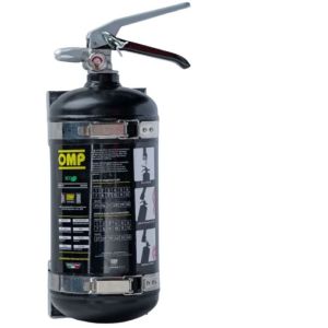 OMP Schaum Handfeuerlöscher Schwarz 2400ml 130mm