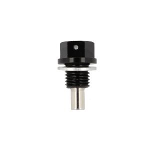 QSP magnetische Ölablassschrauben Schwarz Aluminium