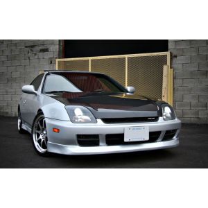 PU Design Vorne Spoilerlippe OEM Style Schwarz Polyurethan Honda Prelude
