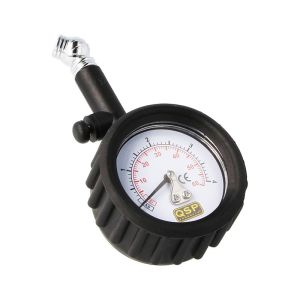 QSP Tire Pressure Gauge Schwarz