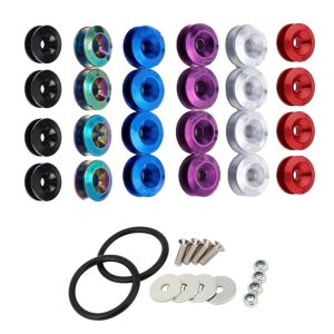 SK-Import Vorne und Hinten Stoßfänger Schnellverschlüsse Rivet Style Aluminium