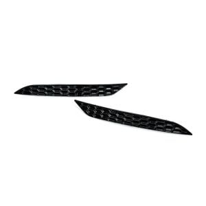 Acexxon Hinten Reflektoreinsatz Honeycomb Style Schwarz Glänzend Plastik BMW 2-serie