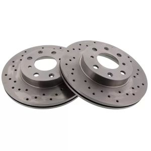 BrakeMax Vorne Bremsscheiben Perforated 262mm Honda Accord,Prelude