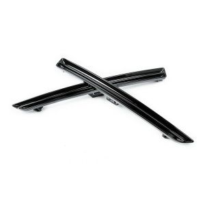 Acexxon Hinten Lamellenreflektor Horizontal Slat Style Schwarz Plastik BMW 3-serie,4-serie