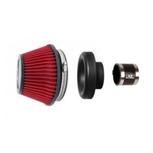 Blox Racing Luftfilter Kit Velocity Stack & Luftfilter Combo Schwarz