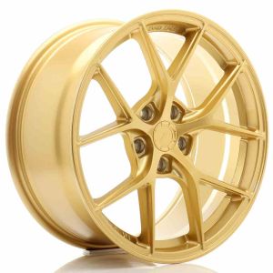 JR-Wheels SL01 Super Light Felgen 18 Zoll 8.5J ET35 5x114.3 Flow Form Gold